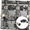 iplusmile Quick Release Pneumatic Connectors 6 Pack Air Tube Connector