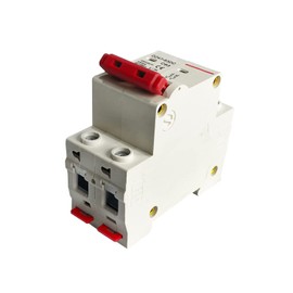 OrangeClub Circuit Breaker DC 1000V 2-Pin DC Miniature Circuit Breaker Photovoltaic Fuse Electrical Protection Accessories (16A)