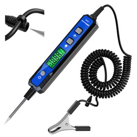 OBDResource Car Voltage Power Circuit Probe Tester, 0.8-100V DC Voltage Tester Automotive Test Light with Continuity Test Electrical Tester Car Fuse Buzzer Circuit Tester for Car Battery