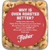 FISHER Snack Oven Roasted Never Fried Whole Cashews, 24 Oz,