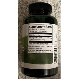 Swanson Ashwagandha Winter Cherry 450 mg 300 Caps Withania Somnifera Stress Immune