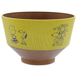 Marimo Craft SNOOPY SPZ-3864 Snoopy Soup Bowl, Green, Approx. Φ4.3 x H2.8 inches (110 x 71 mm)