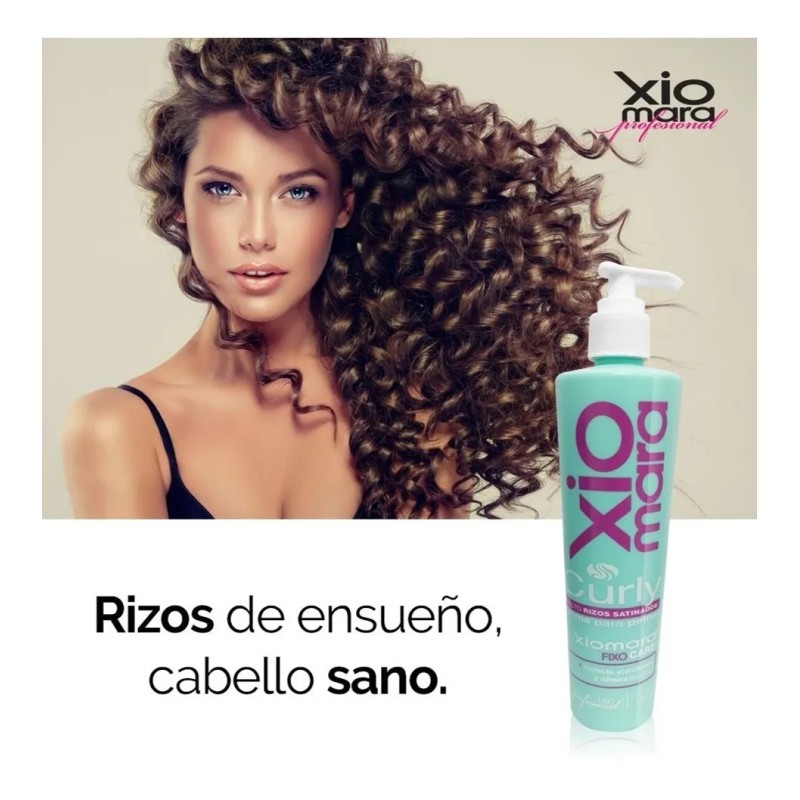 Xiomara Curly Crema Para Peinar Efecto Rizos Satinados 250g