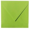 Paper24 Square Envelopes 15 x 15 cm Grass Green 120