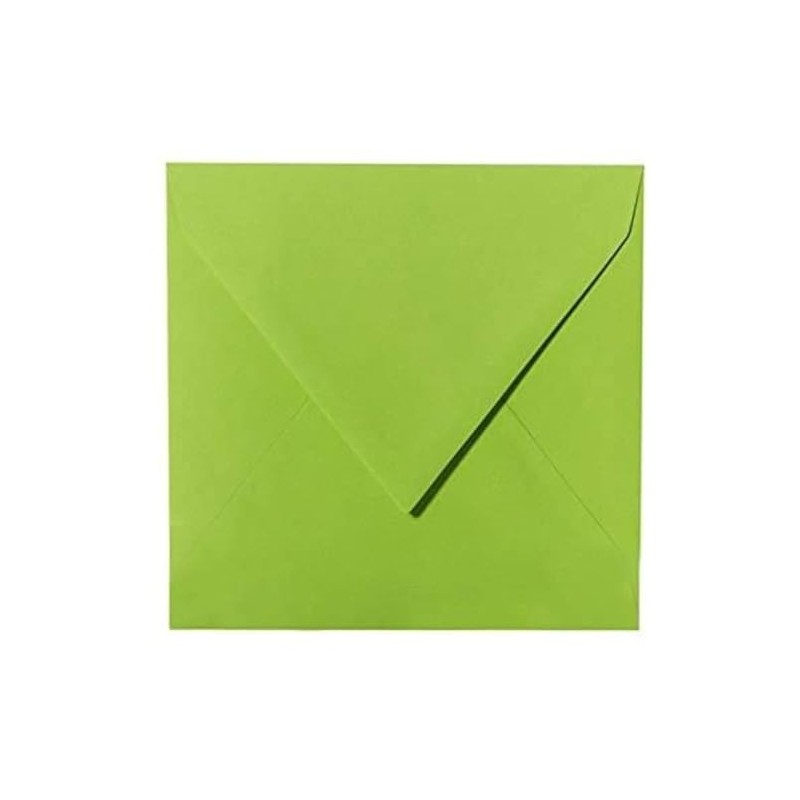 Paper24 Square Envelopes 15 x 15 cm Grass Green 120