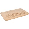 Spruchreif Breakfast board "Home is where we park it", engraved