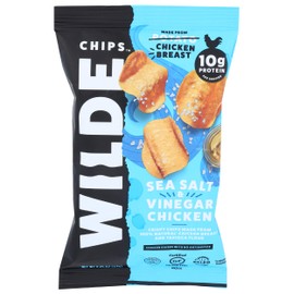WILDE BRANDS Sea Salt Vinegar Chicken Chips, 2.25 OZ
