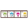 Yawaragi Kaburina Microfiber Food Fashion Towel Kids Peach