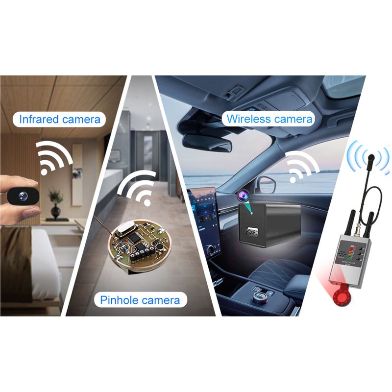 Concealed Camera Detector Anti Interference Accurate Positioning Infrared GPS Signal