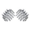 HDBUBALUS Motorcycle Solo Seat Springs Mounting 2 Inch Spring Bracket