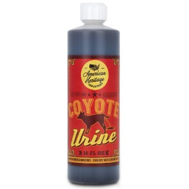 16 oz Coyote Urine- Protect Your Garden with Real Predator Urine, an American Heritage Industries Product
