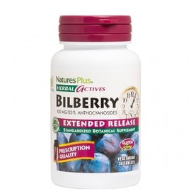 Nature's Plus Actives Bilberry 100mg, 30Tabs