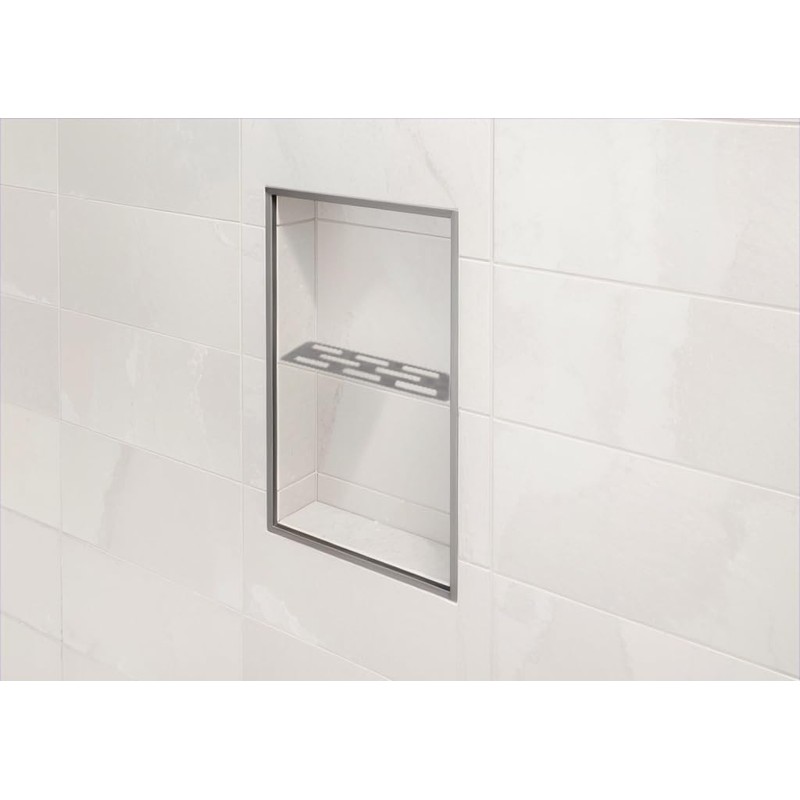 Jeonz Shower Niche Shelf for 12 Inch Tile Prefab Niches,
