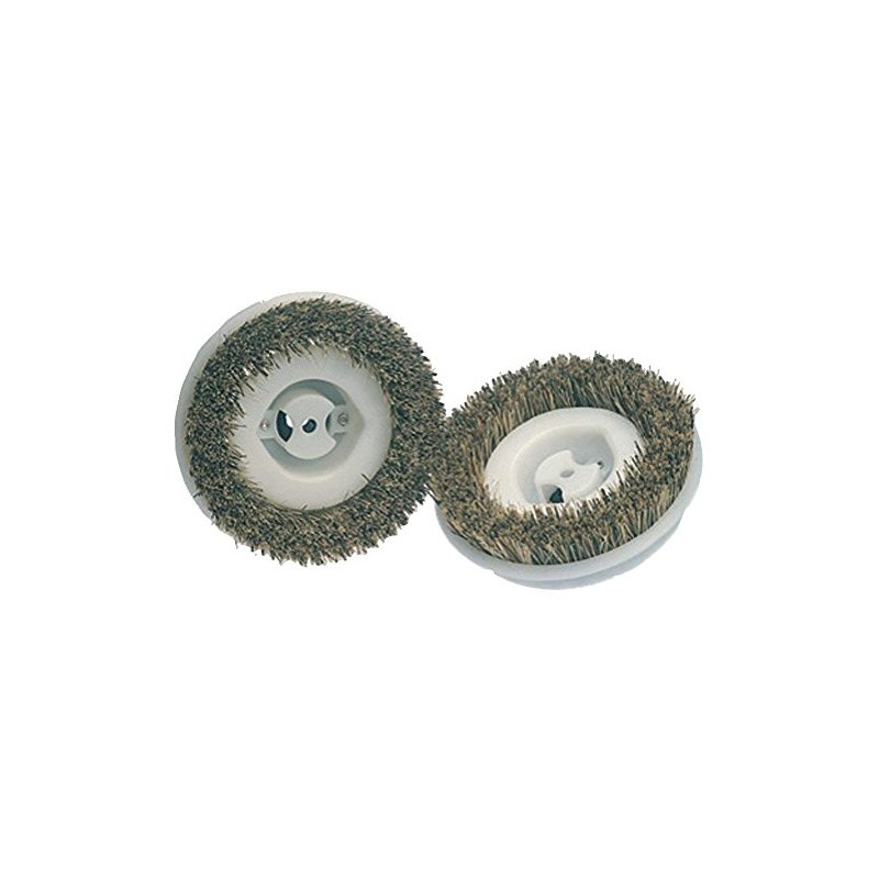 Koblenz Floor Scrubbing Brushes, Compatible with 12-inch Floor Polisher, Scrub