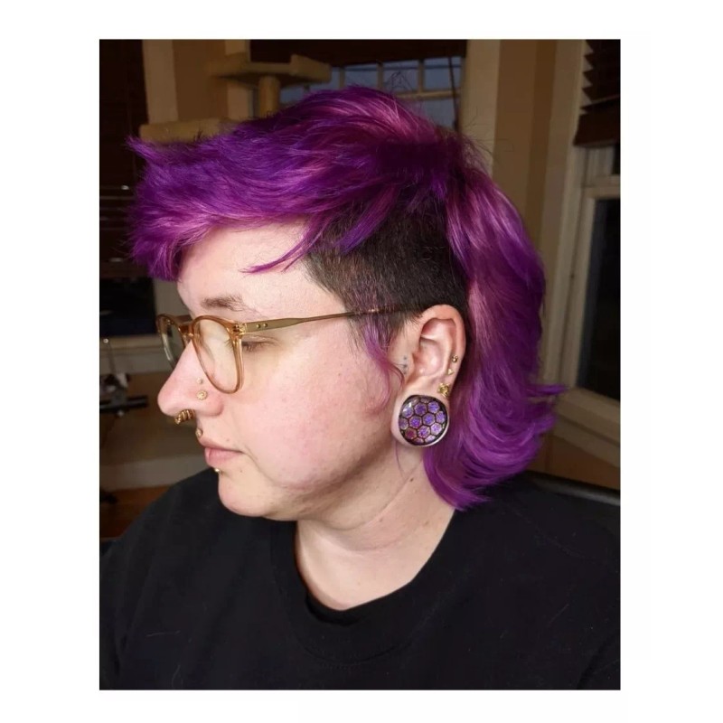 SLeopard Tinte Semipermanente Strawberry Leopard Morado Orchid U Not