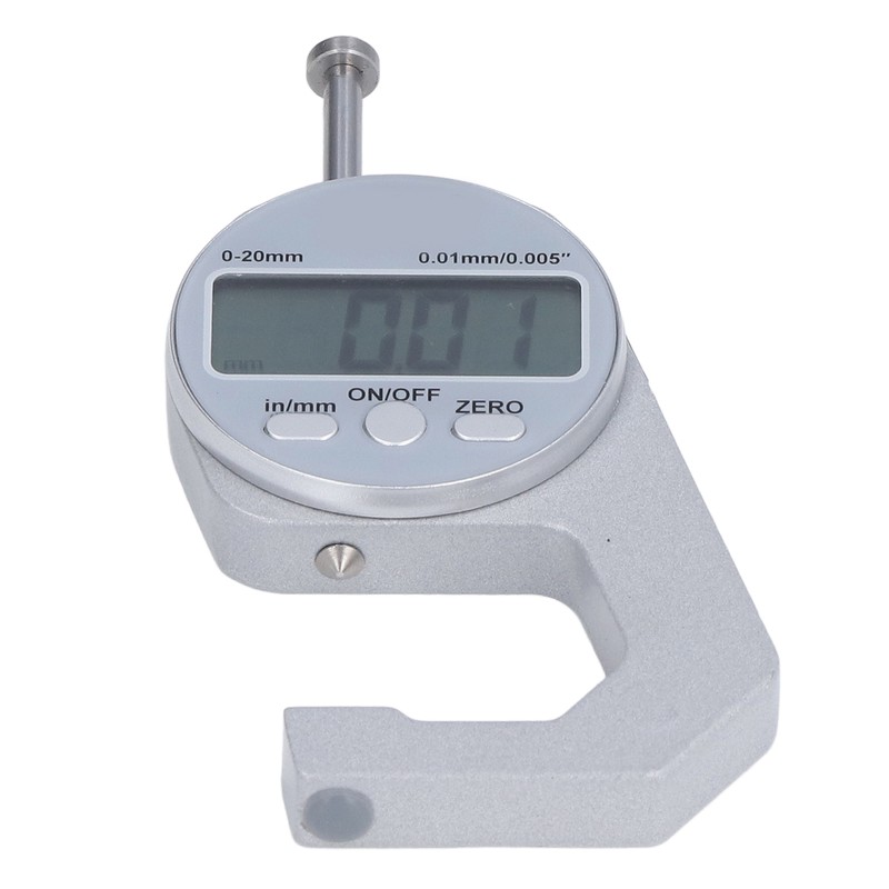 Thickness Gauge Mini Digital LED Display 0 to 20mm Multifunctional