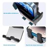 Soporte Celular Auto Con Ventosa Y Clip Para Ventila
