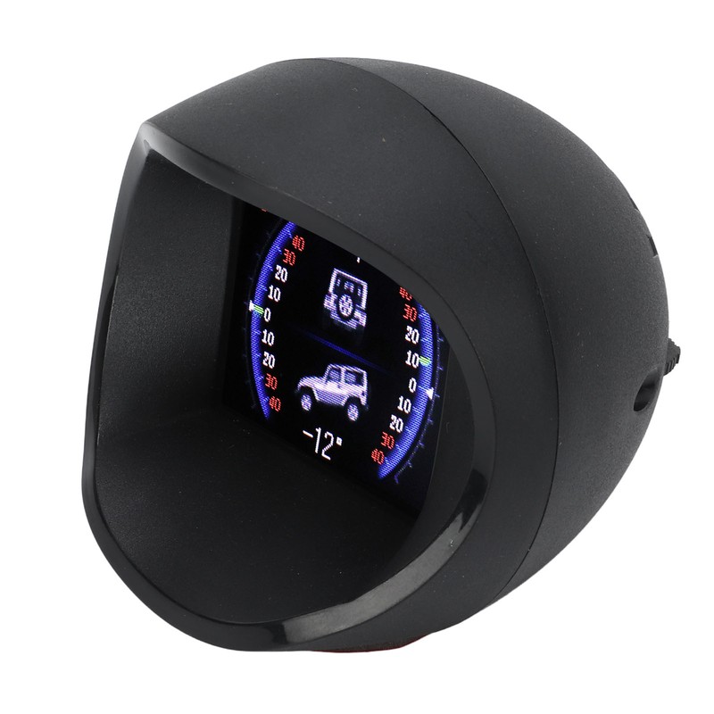 Digital HUD OBD2 GPS Mode with Inclinometer Compass Speed RPM