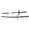 Single Clear Acrylic Sword Stand, Individual Units for displaying Angled