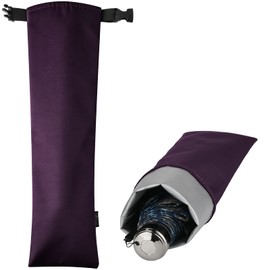 Cosmos 1 Pc Umbrella Bag Waterproof Travel Umbrellas Storage Pouches Wet Umbrella Cases Folding Umbrellas Sleeves Covers Portable Travel Umbrella Carry Bag for Home Outdoor (Purple Color)