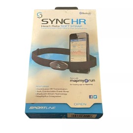 Sportline SYNC HR Bluetooth Heart Rate Monitor Soft Strap