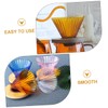 COHEALI 1 Set Decorative Coffee Funnel High Borosilicate Dripper with