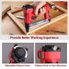 Arrow Pneumatic Staple Gun Oil-Free Upholstery Stapler with 3750 Pieces