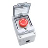 APIELE IP67 Outdoor Waterproof Button Switch Box Emergency Stop Button