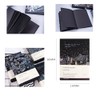 Mayachiu (Type-B) Black Paper Notebook Hard Cover Highlighter Pen