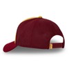Von Dutch Mens Womens Trucker Cap Adjustable Snapback Cap, Orange/Bordeaux