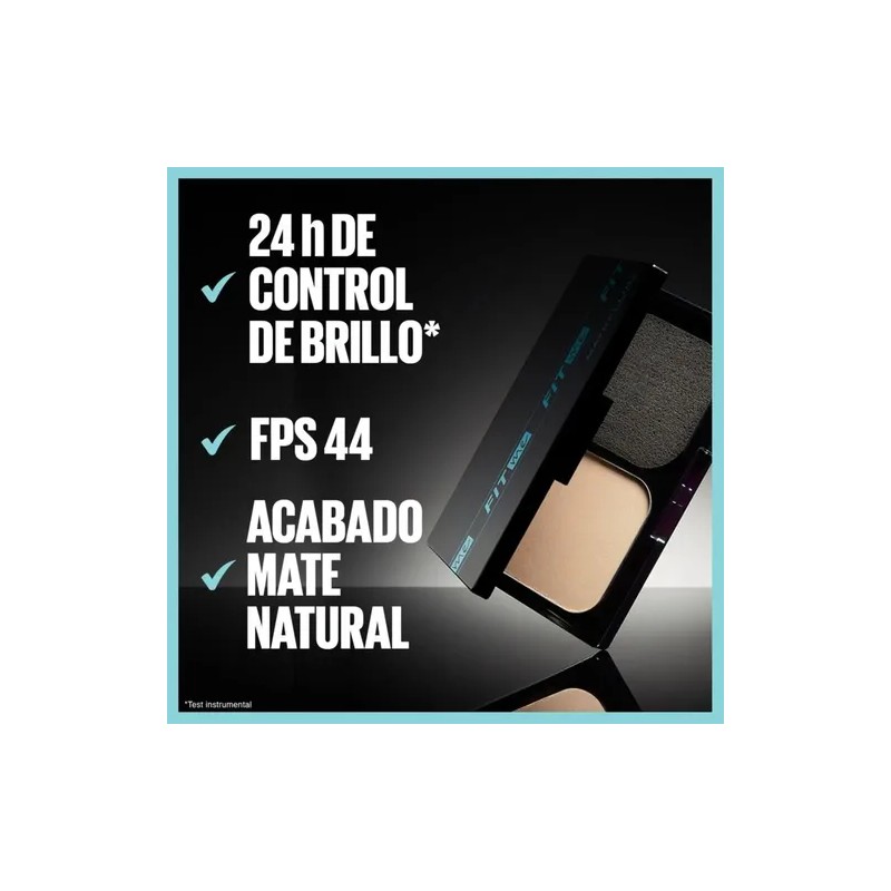 Maybelline Base Maquillaje Polvo Fit Me Control Brillo 310