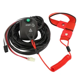 MATI Start Stop Kill Switch Box w/Lanyard for Yamaha Waverunner Superjet 650 700 FX1