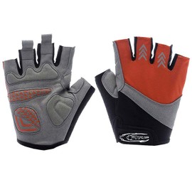 YJS Flycam Fahrradhandschuhe für Herren&Damen Workout Gewichtheberhandschuhe Gymnastiktraining Mountain Half Finger Fahrradhandschuhe Atmungsaktive Fitnesshandschuhe Handschuhe PWGL002