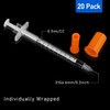 0.5ml 31Ga 1/4-Inch (6mm) Disposable Dropper, Sterile Individually Wrapped, Pack