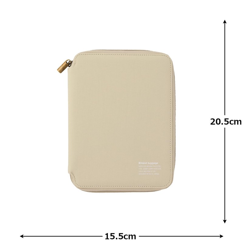 kleid 8554-03 B6 Notebook Case, Stand Carrying Note Case, Beige