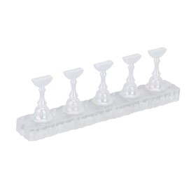 Acrylic Nail Display Stand, Nail Practice Holder Magnetic Nail Practice Stand for Nail Art Beginners to Learn, Fake Nail Holder Nail Art Gifts and Salon Artists