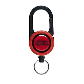 Ego Retractable Keychain Tether Reel for Hunting Tools and Multiple Keys with Clip, 28" Extendable Lanyard Heavy Reels for Emergency Holding Fishing and Hiking Tools