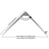 Bohoman Professional Woodworking Compass with Wing and Pencil Holder,8 Inch-Ideal