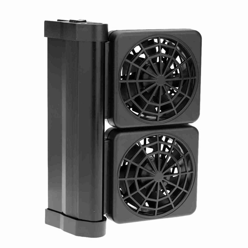 Aquarium Cooling Fan Fish Tank Cold Wind Chiller Adjustable 2