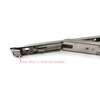 304 Stainless Steel Foldable Heavy Duty Shelf Bracket Wall Mounted