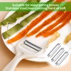 3 PCS Stainless Steel Sharp Potato Peelers