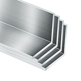 4PCS 15.55"(395mm) Length Aluminum Angle,1.5"x1.5"x1/8" Aluminum Angle,1/8"(0.118"-3mm) Thick 6061 T6511 Mill Stock.