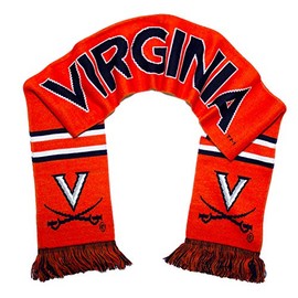 Tradition Scarves Virginia Cavaliers Scarf - UVA Orange 2020 Knitted