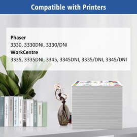 VICTORSTAR 3330 3335 3345 Compatible Drum Cartridge Drum Unit Extra High Yield 30000 Pages for Xerox Phaser 3330dni WorkCentre 3335dni 3345dni Printers