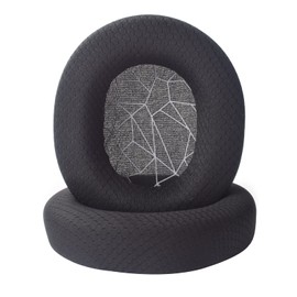 Arctis 7 Ersatz-Ohrpolster, weiche Ohrpolster, kompatibel mit SteelSeries Arctis9 Arctis7 Arctis5 Arctis3 Arctis1 und Arctis Pro Wireless Gaming-Kopfhörern (Arctis-Schwarz & Weiß)