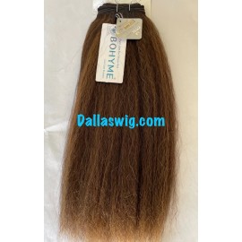 Bohyme SALE Bohyme 100% Natural Brazilian Wave Weaving Hair 14" ONE Bag - 4 (Brown)