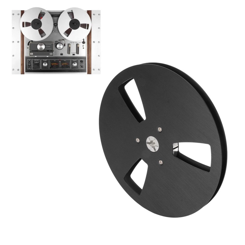 1/4 7 Inch Empty Reel Aluminum Alloy Universal 3 Open