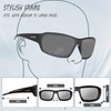 SOL PRO Polarized Sports Sunglasses Foam Padded for Men and
