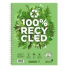Silvine A4+ Premium Recycled Wirebound Notebook, Lined with margin, 120