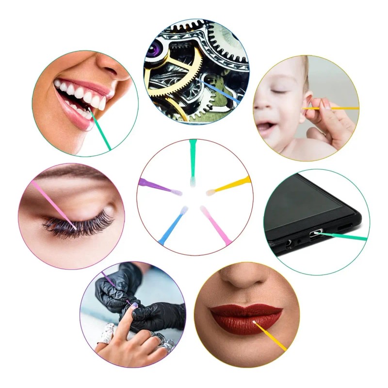 2100 Microbrush Microapplicators Extensions Of Pestañas